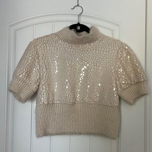 house of sunny cropped sweater